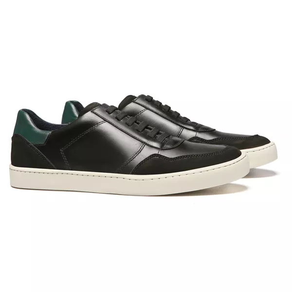 TÊNIS MASCULINO CASUAL EM COURO PRETO - 0129 2586 ... - SERGIO`S