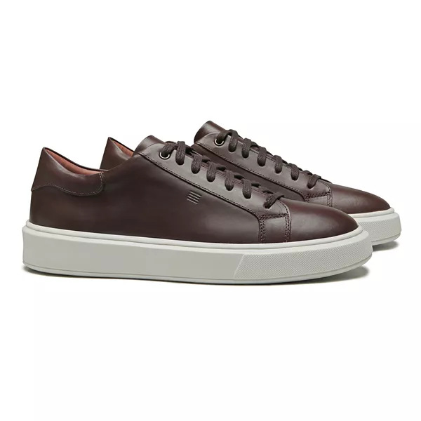 TÊNIS MASCULINO CASUAL EM COURO MARROM - 0054 8404... - SERGIO`S