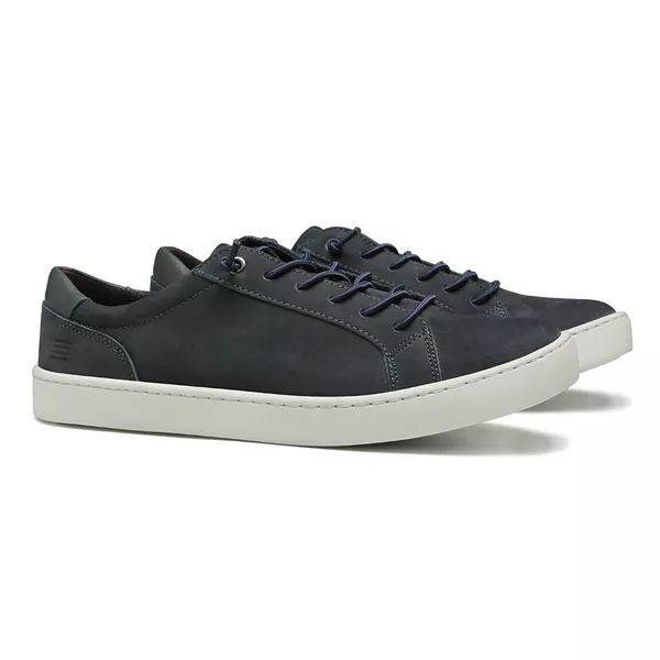 TÊNIS MASCULINO CASUAL EM COURO AZUL - 0129 2630 M... - SERGIO`S