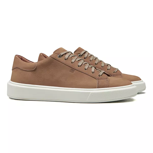 TÊNIS MASCULINO CASUAL EM COURO MARROM - 0054 8404... - SERGIO`S