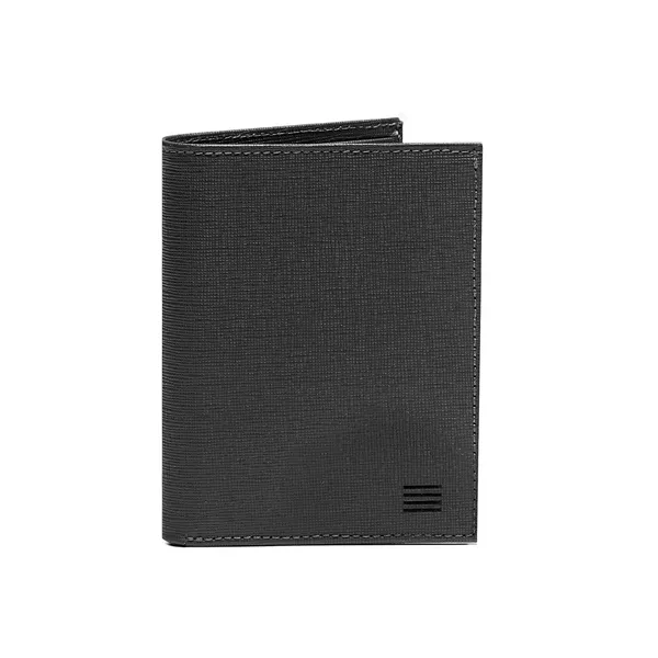 CARTEIRA MASCULINA EM COURO PRETO - 0196 10508 VIT... - SERGIO`S