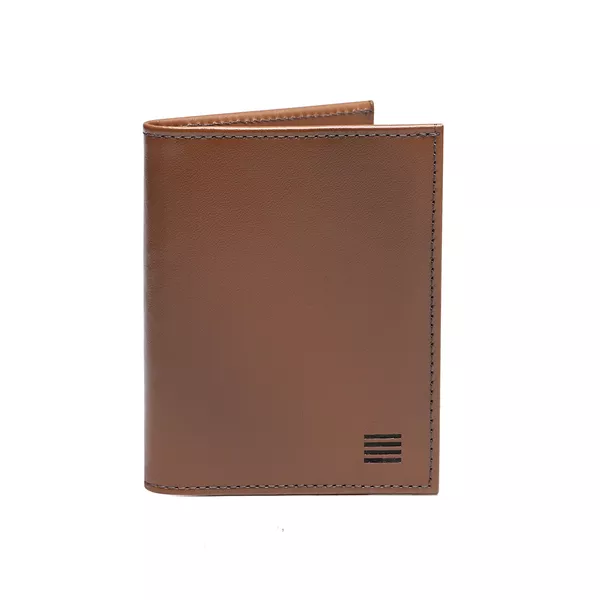 CARTEIRA MASCULINA EM COURO MARROM - 0196 010 NAPA... - SERGIO`S