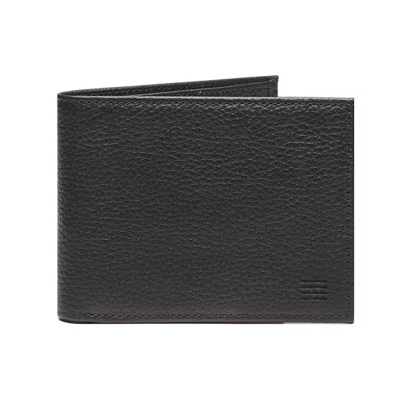 CARTEIRA MASCULINA EM COURO PRETO - 0196 020 FLOAT... - SERGIO`S
