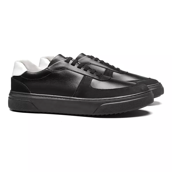 TÊNIS MASCULINO CASUAL EM COURO PRETO - 0129 3608 ... - SERGIO`S