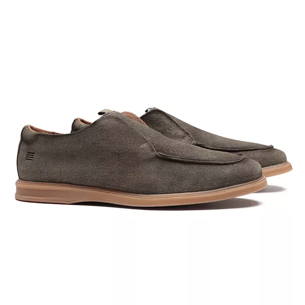 カラマネロ S サン＆ムーン PSA10 SAPATO VITTORIO MOCASSIM MASCULINO CASUAL EM COURO MARROM | SERGIO`S