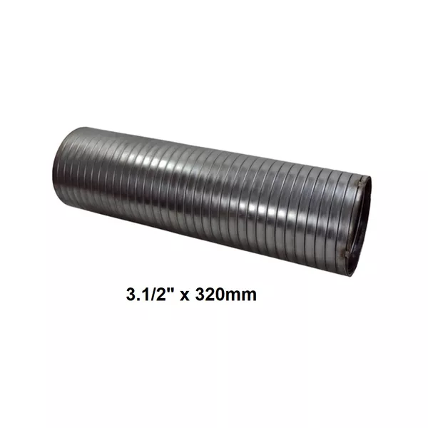 Tubo Flexível Escapamento 3.1/2" x 320mm Mercedes Benz L/LS 1622, 625, 2428 / Atego 