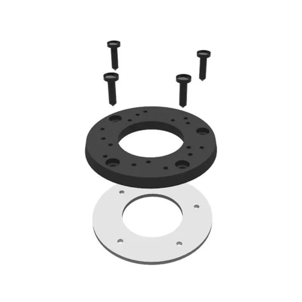 Kit de Fixação Para Boia Parafusada em Tanque Bepo Plástico Adaptador M195W