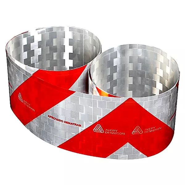 Faixa Refletiva Parachoque Avery Dennison 2,40mx10cm