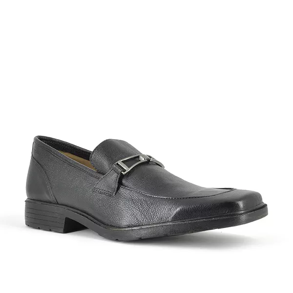 Sapato Loafer Masculino Couro Preto
