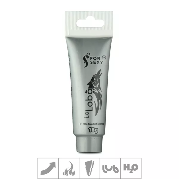 *PROMO - Excitante Unissex La Loba Bisnaga 18g Validade 10/23 (17605) - Padrão