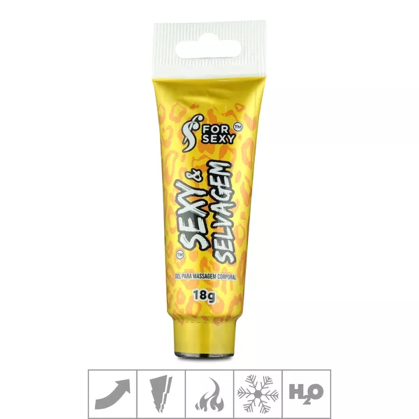 *Excitante Unissex Sexy e Selvagem Bisnaga 18g (17612) - Padrão