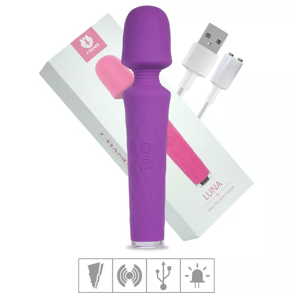 Massageador Recarregável Luna SI (5987). - Roxo
