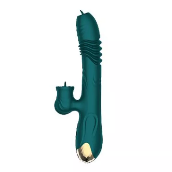 *Vibrador Recarregável Lord Town SI (7853) - Verde