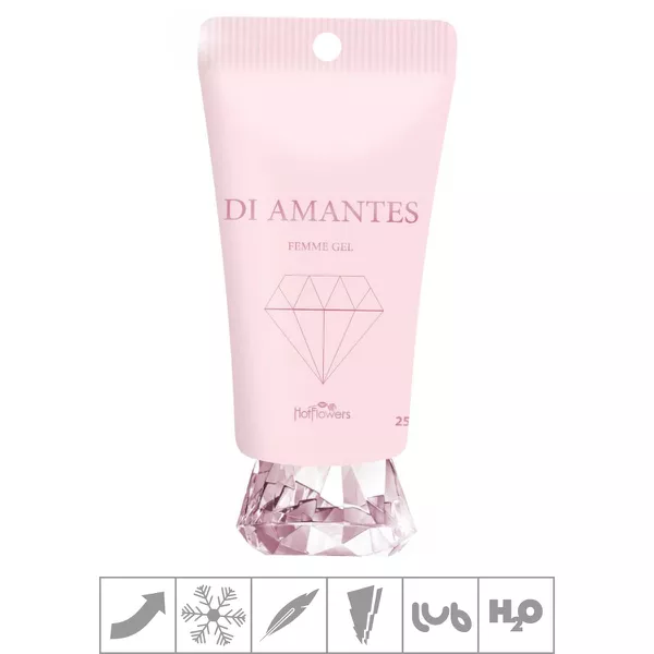 Excitante Feminino Di Amantes Rosa 25g (HC730) - Padrão