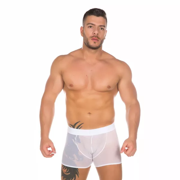 *Cueca Tule (PS1120) - Branco