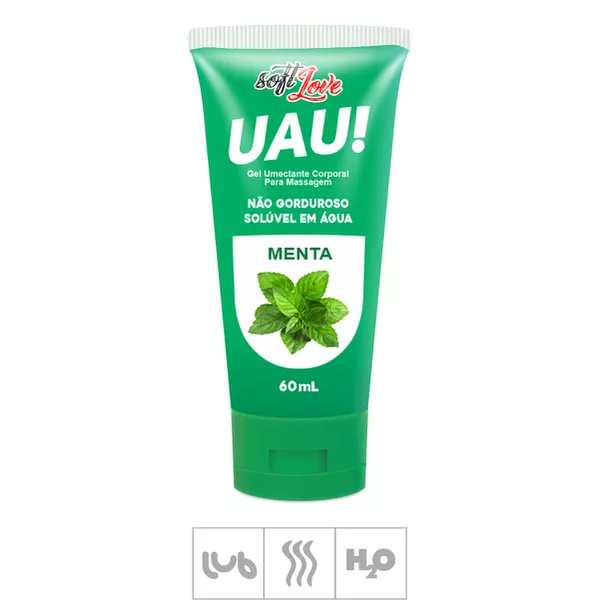**Lubrificante Uau 60ml (ST311) - Menta