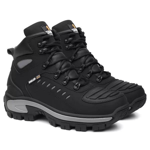 Kit Bota Motor + Luva Fit + Balaclava | Preto - C.A 52083 | Shelga