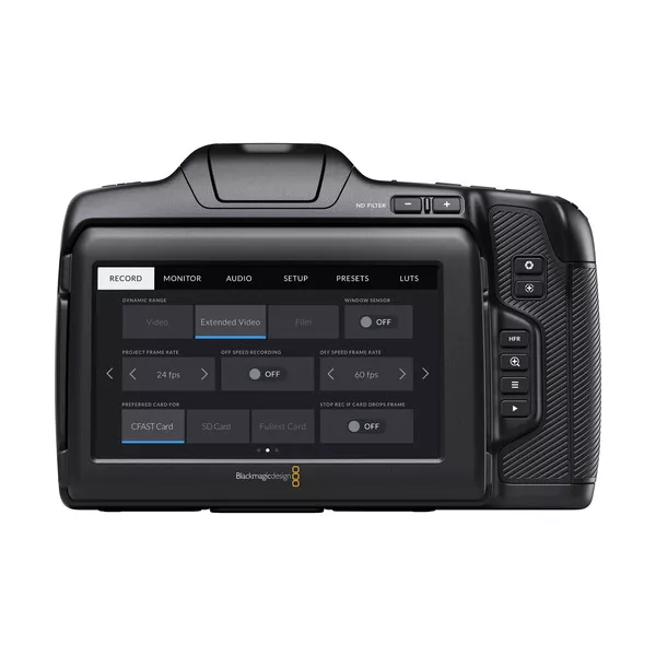 【ワケあり】Blackmagic Pocket Cinema Camera 6K Câmera Blackmagic Pocket Cinema Camera 6K Pro - VIDDIUM - DIGITAL