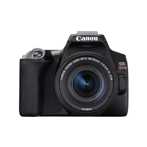 Câmera DSLR Canon EOS Rebel SL3 com lente 18-55 mm | Shop da