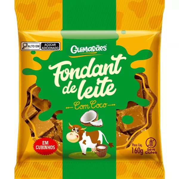Fondant Leite e Coco 160g