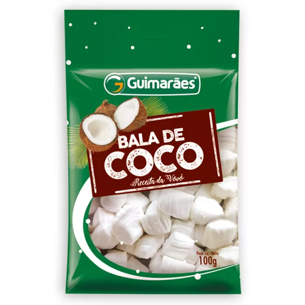 Bala De Coco 100g