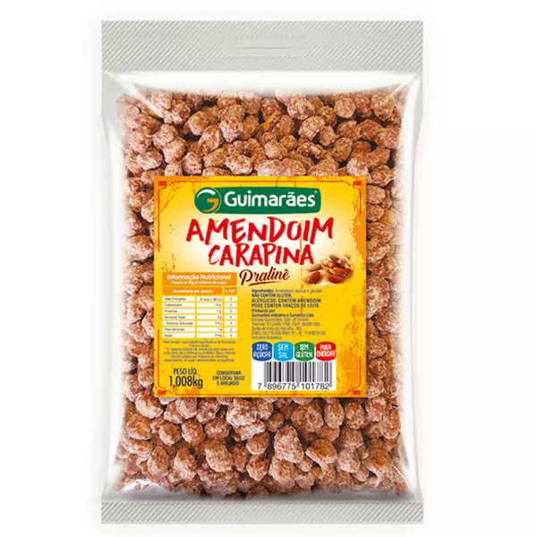 Amendoim Carapina Pralinê 1.008kg