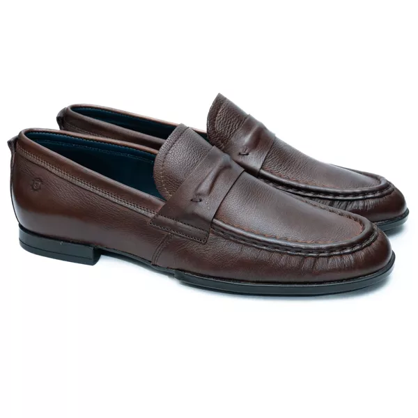 Mocassim Stefano Rivello Marrom Café | Stefano Store