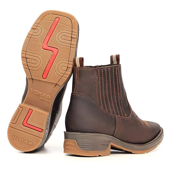 WorkBoot Strong Shock Vimar Boots 82081 Crazy Oil Café | Store Country
