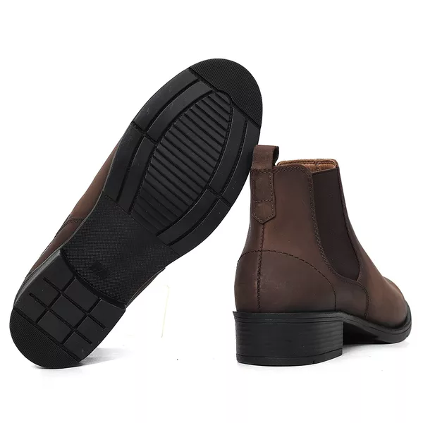 Botina Feminina Sollu Comfort 80001 Mustang Brown | Store Country