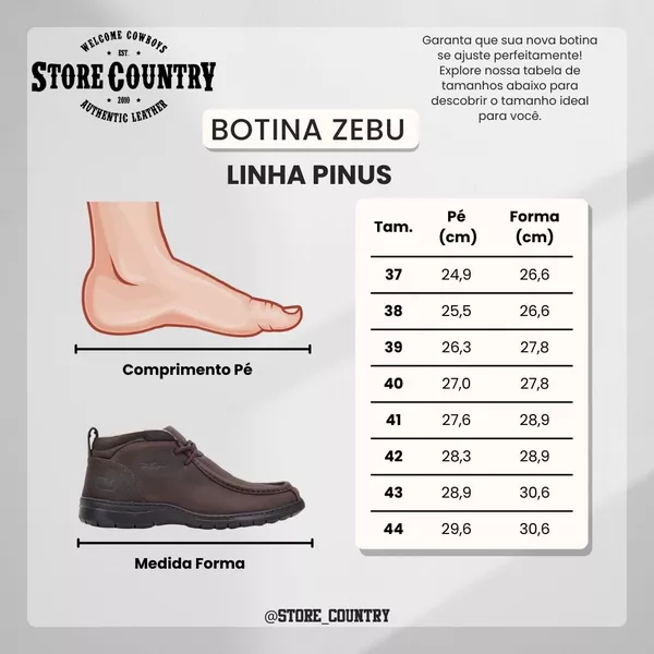 Tênis Destroyer Zebu Original 74070 Mustang Graxo | Store Country