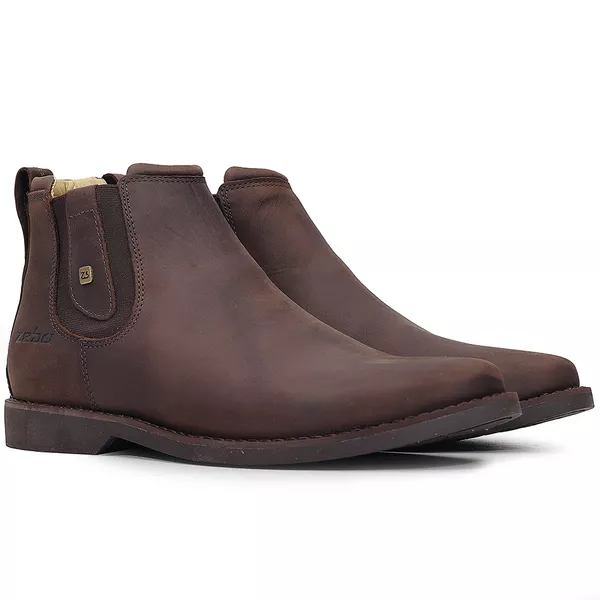 Botina Gel Zebu Original 62030 Mustang Graxo | TEXASKING | Botas e