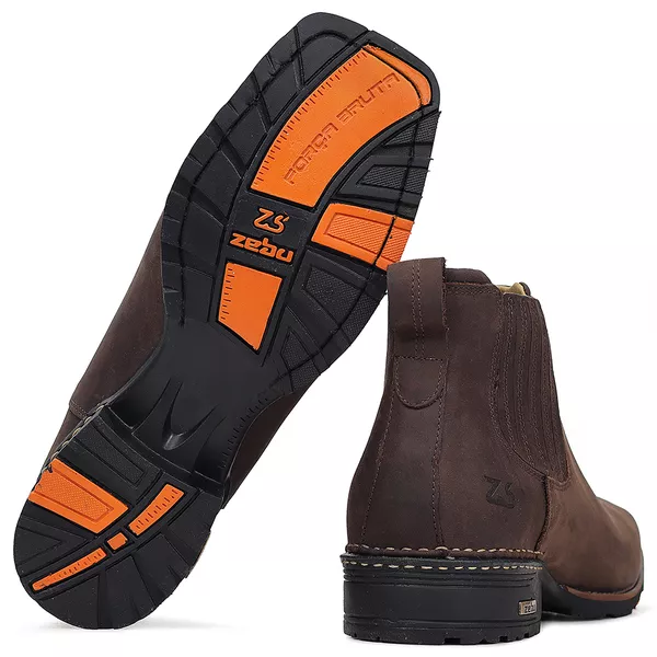 Botina Texana Zebu Original 57020 Mustang Graxo | TEXASKING