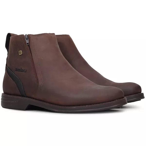 Botina Gel Zebu Original 59110 Mustang Graxo | TEXASKING | Botas e