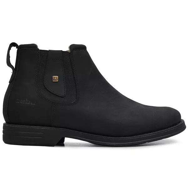 Botina Zebu Original 59080 Gel Mustang Preto | TEXASKING | Botas e