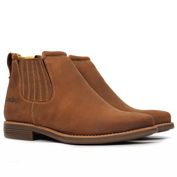 Botina Zebu Original 80050 Gel Couro Sella | TEXASKING | Botas e