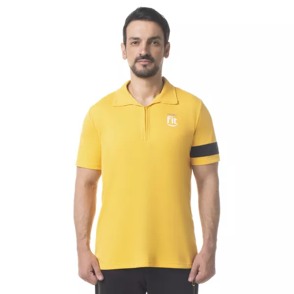 POLO MASCULINA - AMARELO