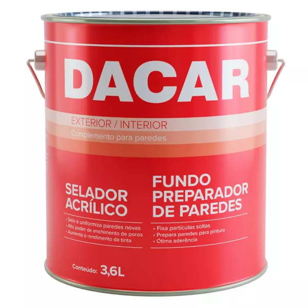DACAR FUNDO PREPARADOR BASE AGUA 3,6LT