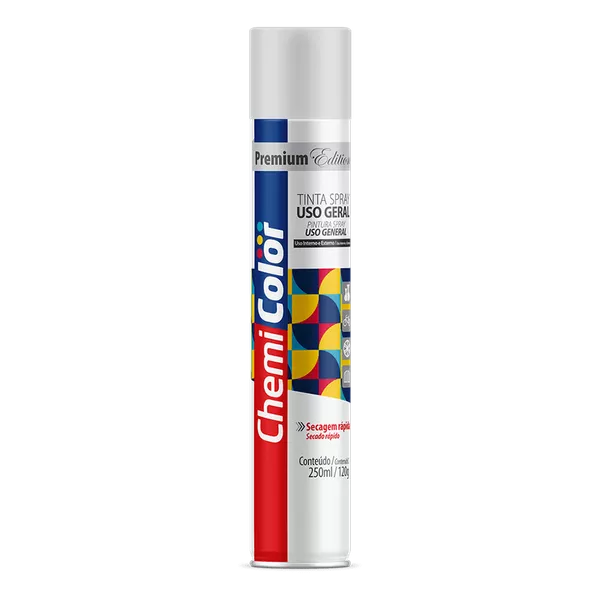 CHEMICOLOR SPRAY USO GER BRANCO BRILHANTE 250ML