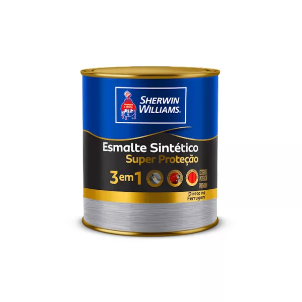 SHERWIN WILLIAMS ESMALTE SUPER PROTECAO BRILHANTE 900ML
