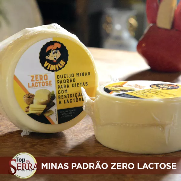 Minas PadrÃo Zero Lactose | QUEIJOS TOP DA SERRA