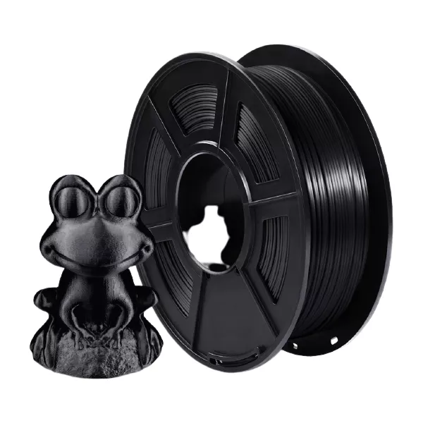 Filamento PLA Silk 1Kg - Preto | TOPINK3D