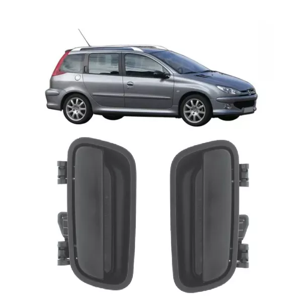 Maçaneta Traseira Externa Peugeot 206 SW - PEUGEOT-9101S0
