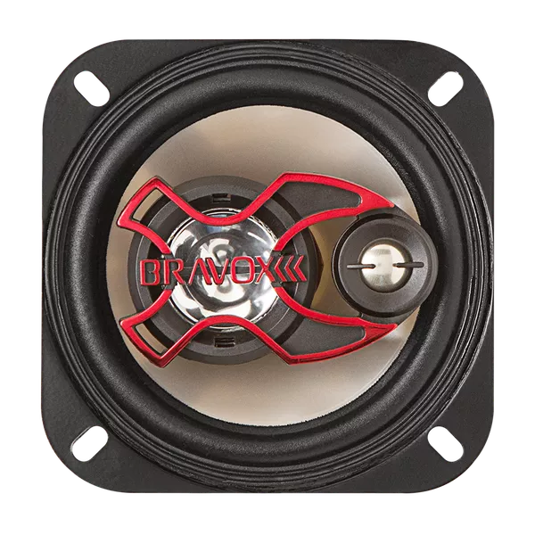 Kit de Falante Bravox Triaxial 4" 80WRMS Par B3X40X