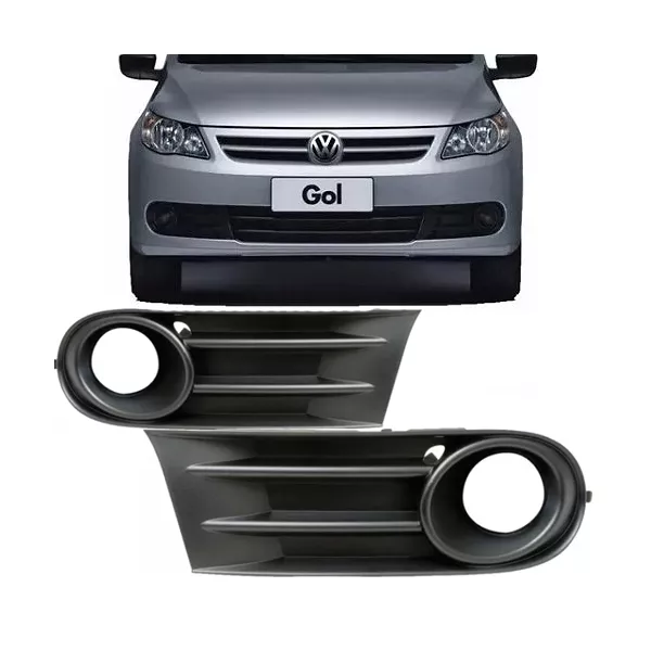 Grade Inferior Gol, Voyage e Saveiro G5 C/ Furo Milha 