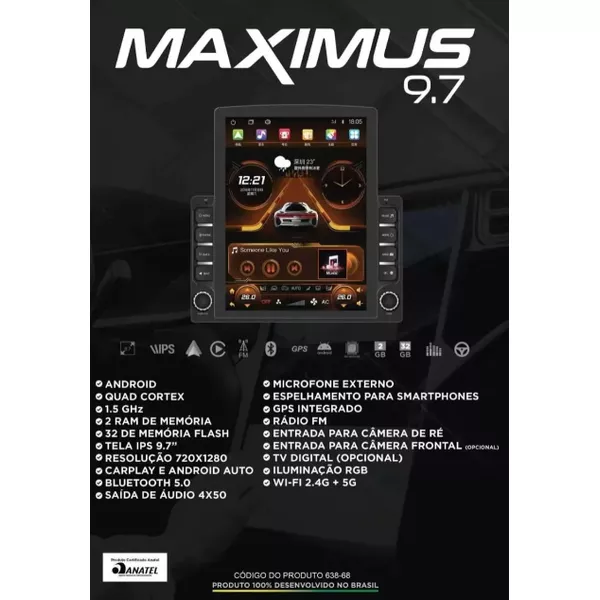 Multimídia FP Import 638-68A 9.7