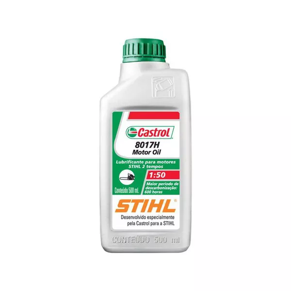 Óleo Lubrificante 2 Tempos STIHL 8017H 500 ML - Castrol | TREVO PEÇAS