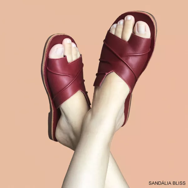 SANDÁLIA BLISS VERMELHA