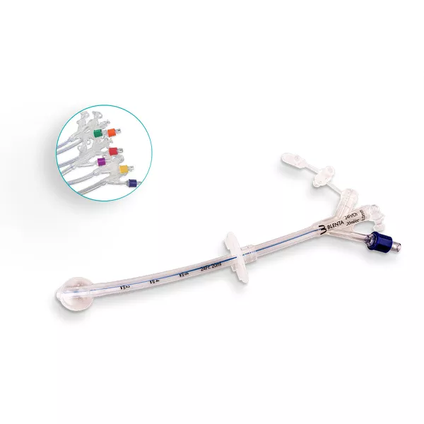 Sonda para Gastrostomia com Balão Sonda Nutrição Enteral Infantil Blenta 18FR
