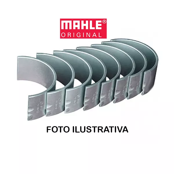 Bronzina de biela 0,50 F1000, F4000 e Caminhões Agrale e Volkswagen c/ motor MWM TD229 Turbo 4 e 6 cilindros. Preço unitário. - SB13220 050