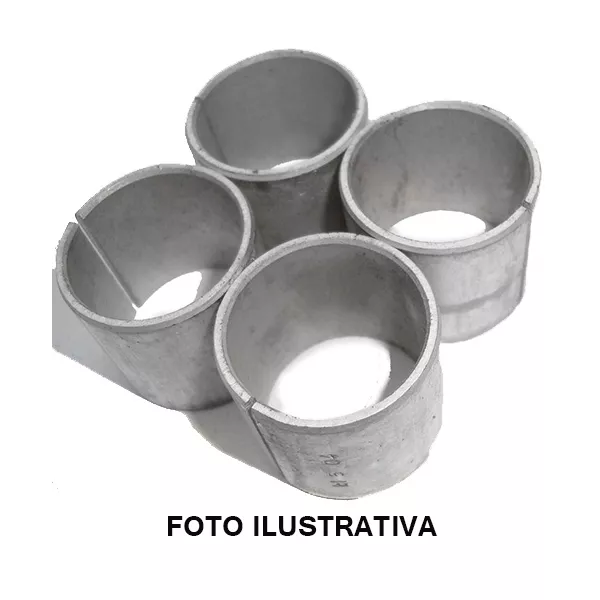 Bucha de biela Gol e Parati AT 1.0 8/16v e Kombi 1.4. Jogo com 04 peças - 77536690